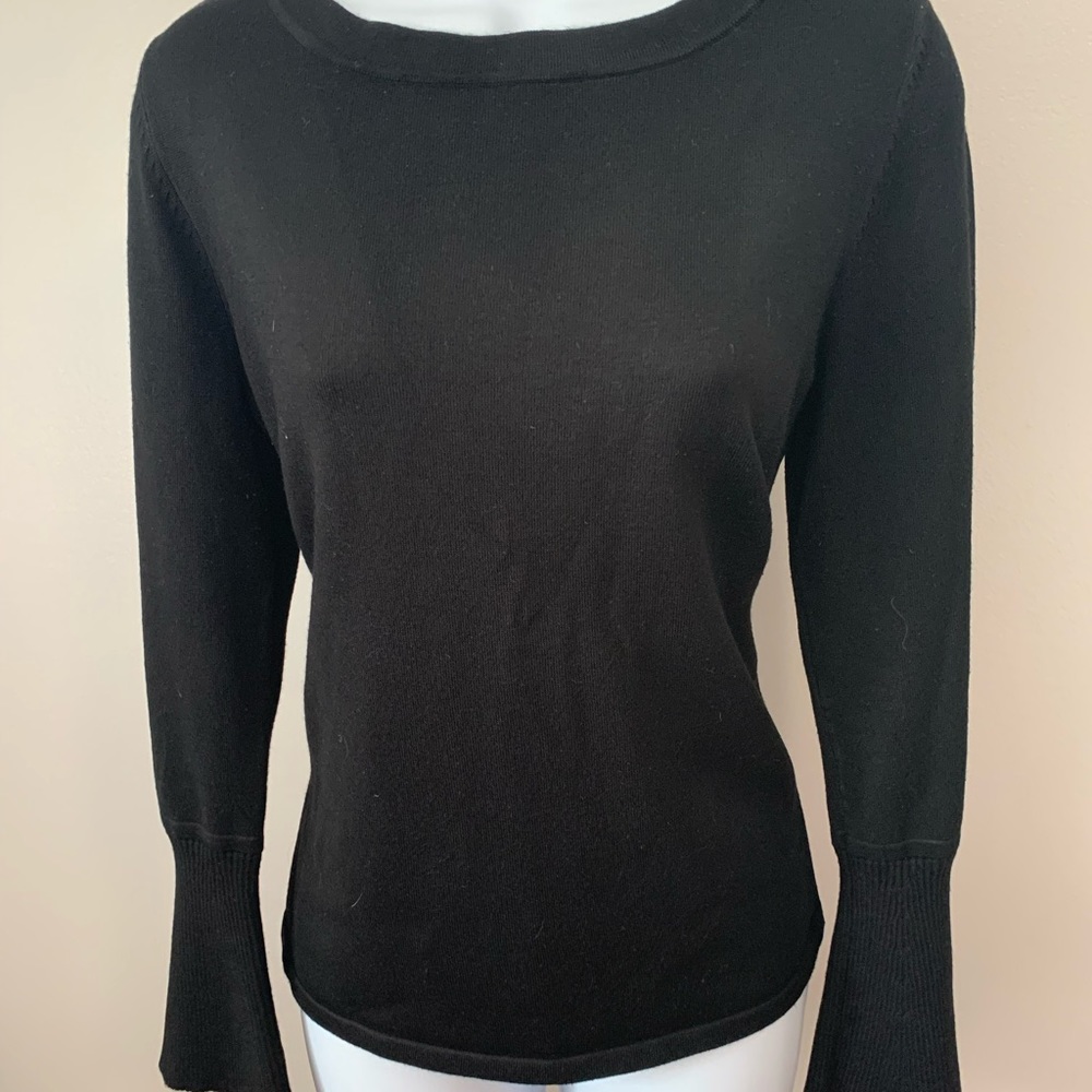 Cable & Gauge Black Sweater
